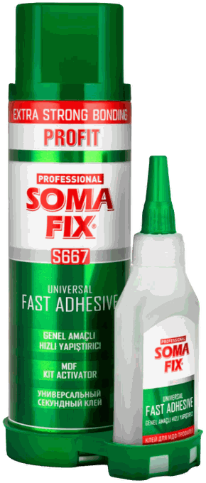 Cianoacrilato Somafix S667 con activador